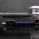 Metalflake Gray & Enamel White Body. Clear Windows. Red Interior. Dark Gray Bed